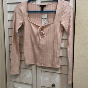 #new With Tag, Long sleeve crop top size S